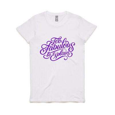 Too Fabulous Text Thumbnail